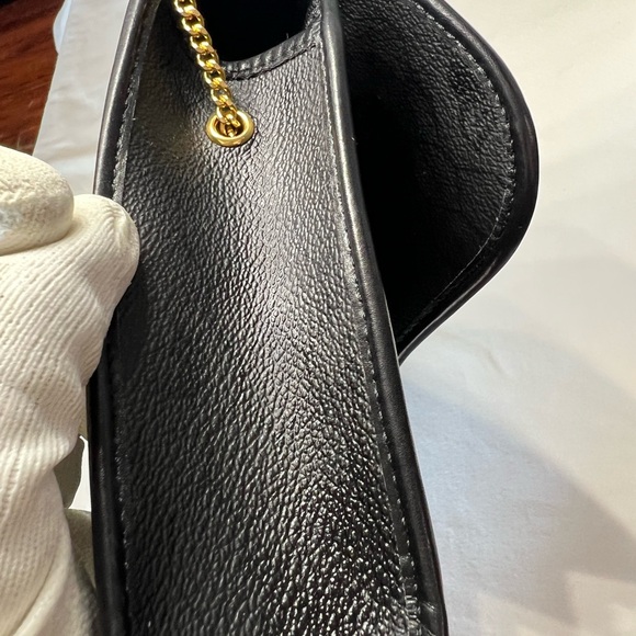 Vintage Christian Dior Logo Honeycomb Pattern Drawstring Chain Shoulder Bag - Picture 13 of 13